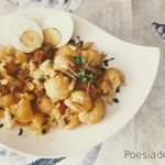 coliflor con patatas al pimenton